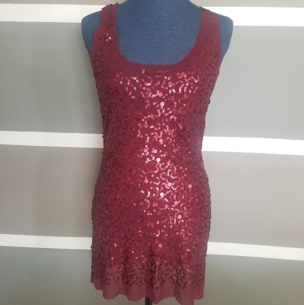 Sequin dress blouse